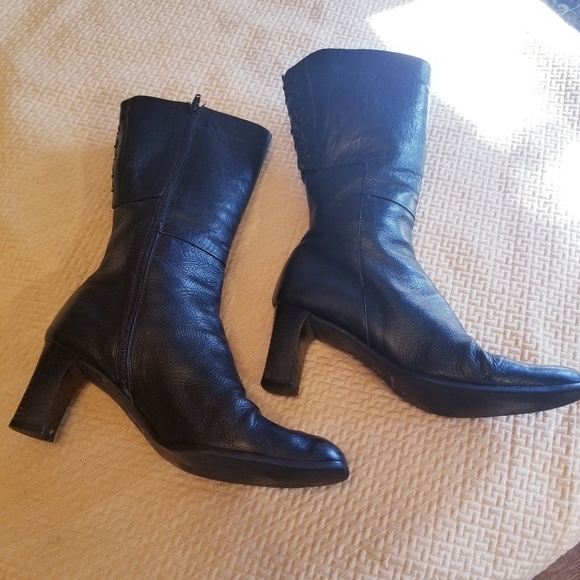 Sesto Meucci Shoes - Sesto meucci tall black boots zip up boots